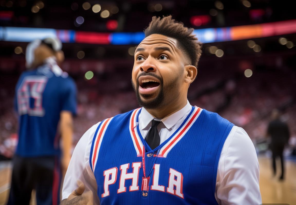 费城76人队裁判判罚引热议：后场违例争议遭主场解说员质疑，赛场趣事展现专业与幽默